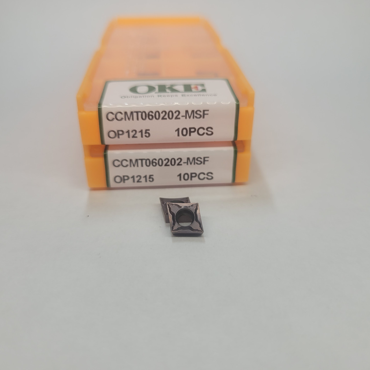 CCMT060202-MSF OP1215 OKE (Нержавіюча сталь) Твердосплавна пластина