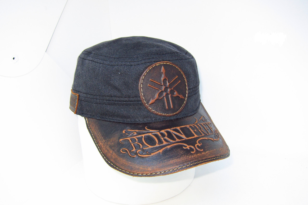 Кепка немка байкерська котонова YAMAHA DaVaNi 00413