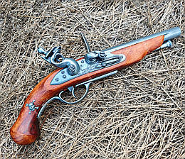 Макет пістолета кремнієвого піратського (Франція, XVIII століття)