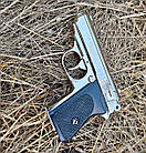 Макет пістолета Walther PPK «Waffen-SS» Nickel Germany 1931, фото 2