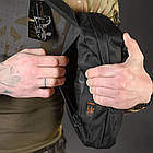 🔥 Сумка слінг "Ultimatum RT-19" (чорна) однолямковий рюкзак, зсу, поліції, нацгвардії, фото 4