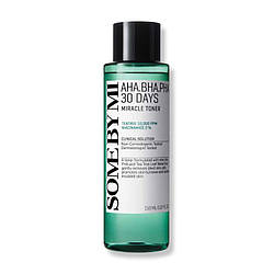 Кислотний тонер для проблемної шкіри SOME BY MI AHA.BHA.PHA 30 Days Miracle Toner 150ml