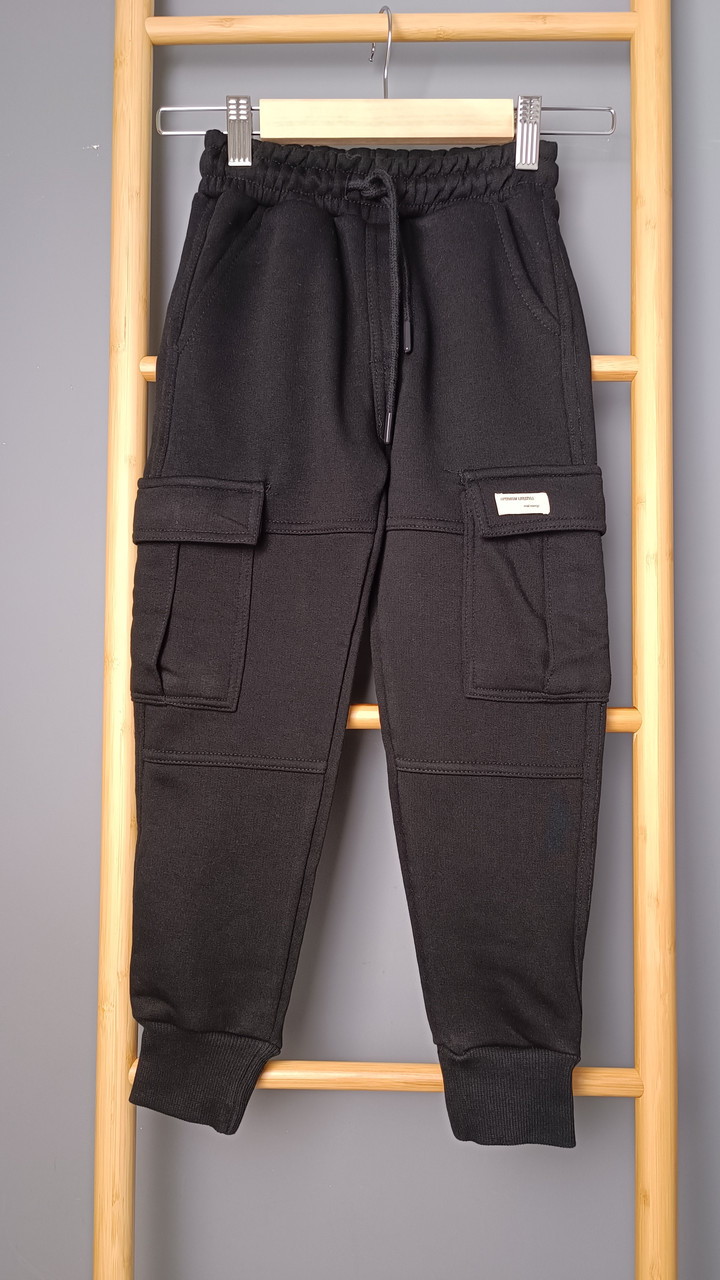 Штани джоггери для хлопчика підлітка Lasiel Туреччина з кишенями з боків, зріст 140 см, фото 1