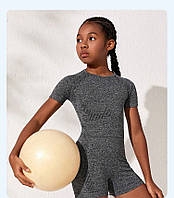 Фитнес костюм для девочки Спортивный костюм детский для гимнастики, акробатики, танцев на 11 лет, рост 140-146