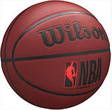 Баскетбольний м'яч Wilson NBA Forge Bskt Crimson Red (розмір 7) WTB8201XB7, фото 5