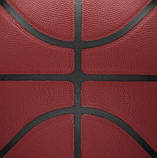 Баскетбольний м'яч Wilson NBA Forge Bskt Crimson Red (розмір 7) WTB8201XB7, фото 7