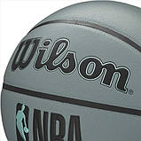 Баскетбольний м'яч Wilson NBA Forge Bskt Blue Grey (розмір 7) WTB8203XB07, фото 6