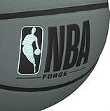 Баскетбольний м'яч Wilson NBA Forge Bskt Blue Grey (розмір 7) WTB8203XB07, фото 7