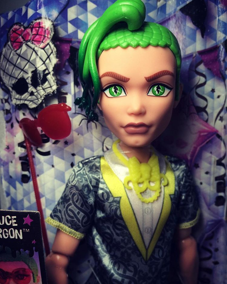 Лялька Монстер Хай Д'юс Горгон Танець без страху Welcome to Monster High Deuce Gorgon