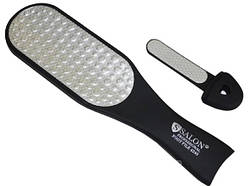 Тертка для п'ят Salon Professional Footfile 4240 лазерна професійна двостороння пемза для педикюру