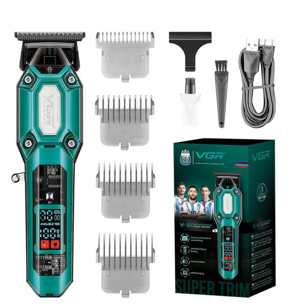 Машинка для стрижки волосся з потужним мотором XPRO V-900 (45103-V-900_377), фото 1