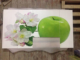 Фотодрук на МДФ фасадах під лаком "яблуко"