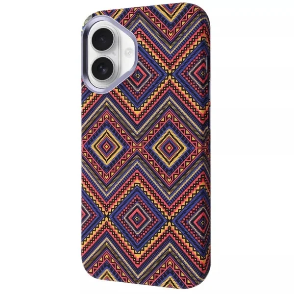 Чохол-накладка WAVE Gleam Case with Magnetic Ring для iPhone 16 Bright Ornament, фото 1