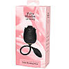 Стимулятор клітора з ефектом всмоктування та вібруючим яйцем Fifty Shades of Grey у вигляді троянди, чорний, фото 2