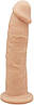 Фалоімітатор термореактивний Silexd Model 2 (6") XM01 на присосці, тілесний, фото 2