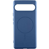 Чохол Silicone Cover Lakshmi (AA) with MagFit для Google Pixel 9 / 9 Pro Синій / Navy blue