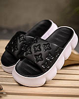 Тапочки Flowers ch/b ПП7789