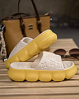 Тапочки Flowers yellow ПП7792