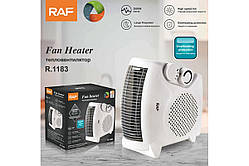 Тепловентилятор дуйка 2000 Вт електричний обігрівач 2 режими роботи