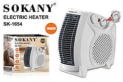 Тепловентилятор дуйка SOKANY SK-1654 обігрівач 2000 Вт з термостатом