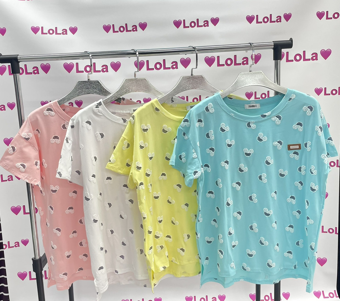 Жіноча футболка бавовна розмір 50-52 Мікс (від 5 шт.), фото 1