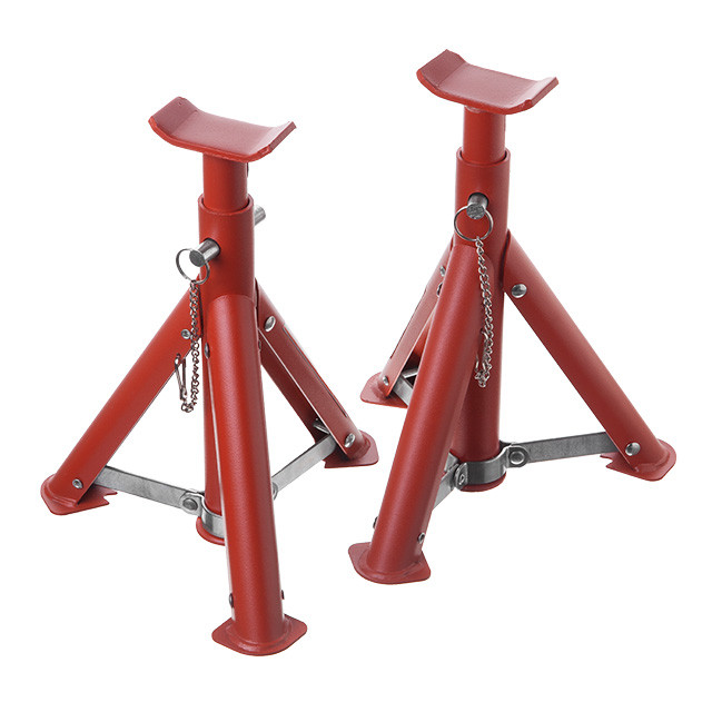 Підставки під машину INTERTOOL 2 т, 270-360 мм уп.2шт - Комплект розкладних підставок під автомобіль, фото 1