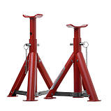 Підставки під машину INTERTOOL 2 т, 270-360 мм уп.2шт - Комплект розкладних підставок під автомобіль, фото 3