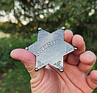 Значок шериф, фото 3