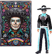 Лялька колекційна Кен Барбі Barbie Signature Doll, 2024 Día De Muertos Ken HRM73