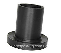 Втулка Дн125 під фланець вільний розточений ПЕ-100 ПНД