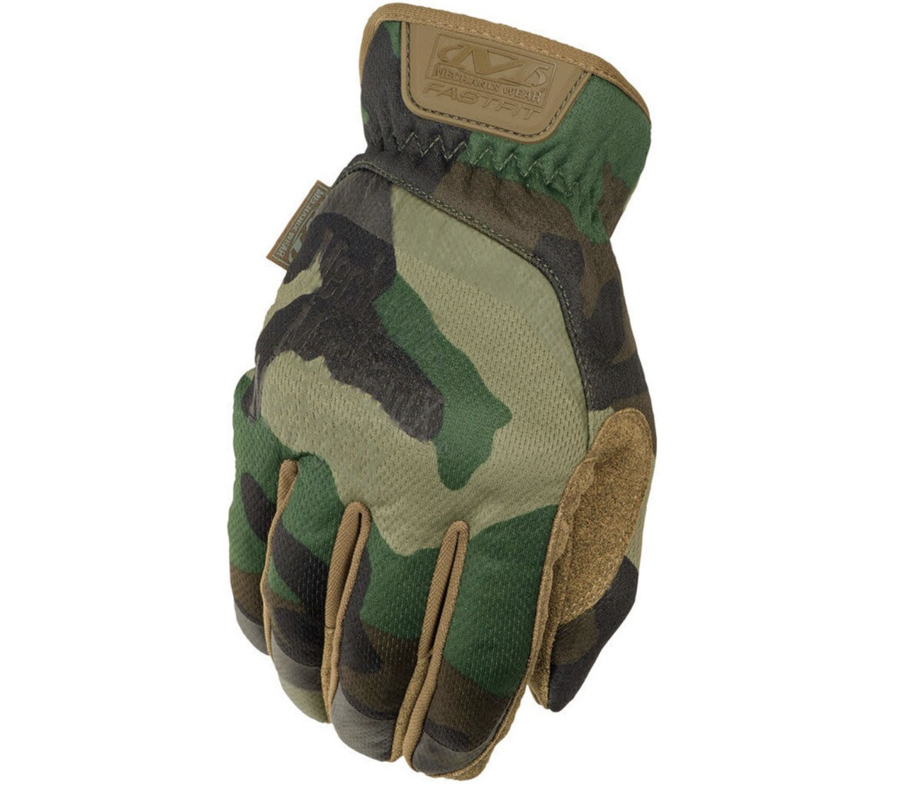 Рукавички тактичні Mechanix Wear FastFit Woodland, фото 1