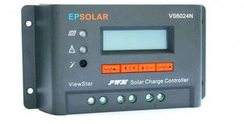 Epsolar PV Контролер заряду для сонячних батарей VS6024N 60А 12/24V auto