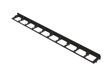 Бордюр ландшафтний пластиковий чорний H38 L1000 (Vodaland)