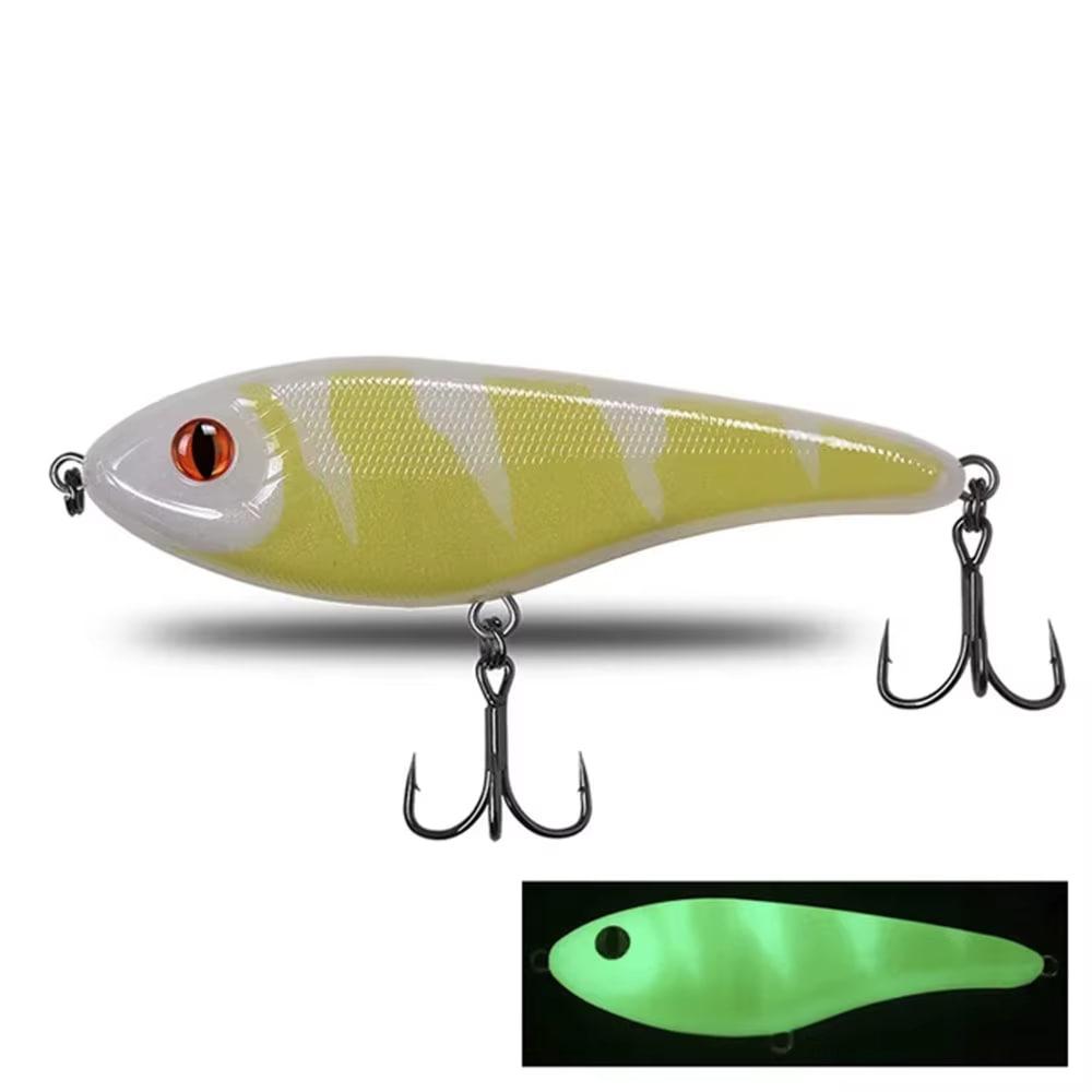 Воблер VtaVta Джерк-бейт (JerkBait) Luminous 90mm-20g-SS колір S, фото 1