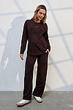 Штани для вагітних Olin TR-35.012 (колір шоколадний), фото 5