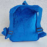 Рюкзак дитячий плюшевий з іграшкою (555-109), фото 2