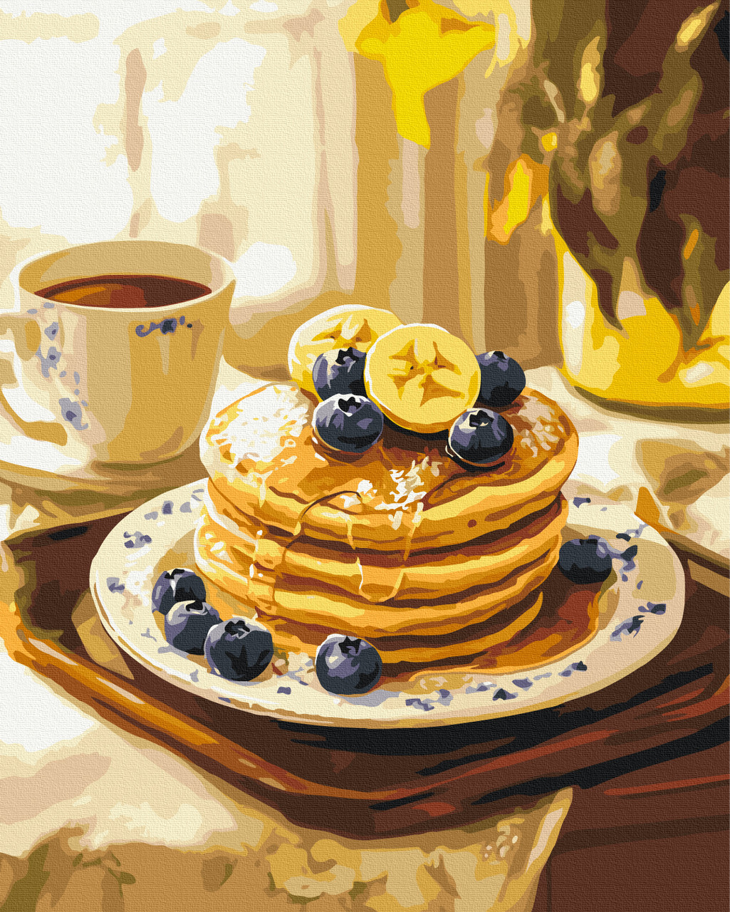 Картина за номерами 40×50 см Солодкий сніданок Brushme BS54436, фото 1