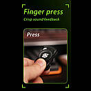 Антистрес спіннер TASMANIAN DEVIL BLACK слайдер іграшка з металу фіджет клікер 3 в 1, фото 4