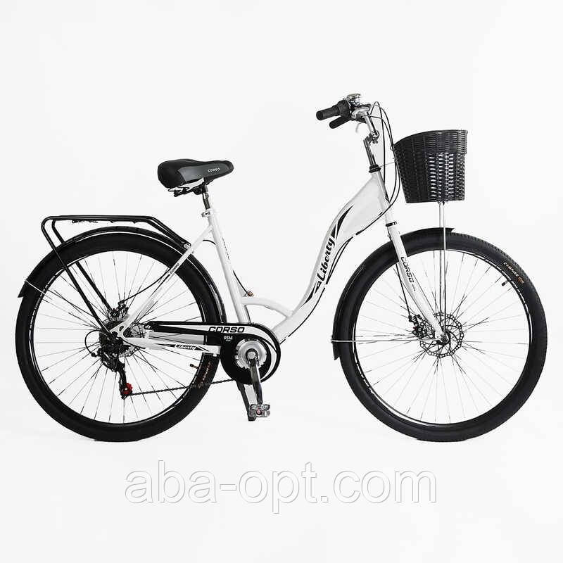 Велосипед міський Corso «Liberty» 28’’ дюймів LR-28014, фото 1