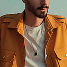 Чоловічий кулон підвіска з ланцюжком SOLO на шию з медичної сталі, фото 4