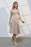 Сукня для вагітних та годування Annie бежева, фото 2