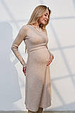 Сукня для вагітних та годування Annie бежева, фото 6