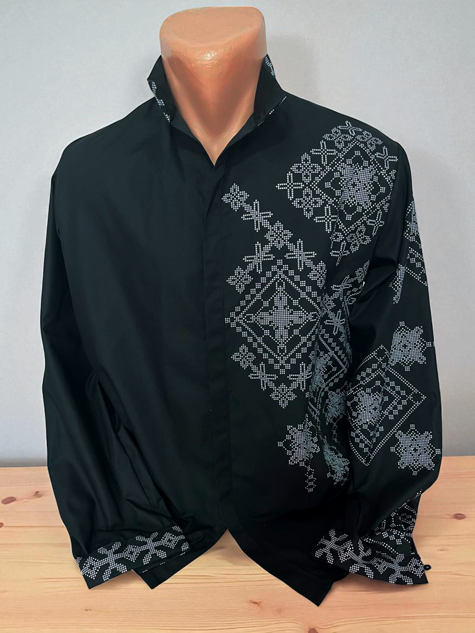 Заготовка для чоловічої вишиванки № 198-СЧТ, фото 1