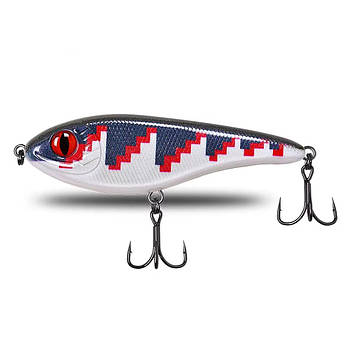 Воблер VtaVta Джерк-бейт (JerkBait) Luminous 120mm-50g-SS колір D