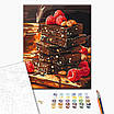Картина за номерами 40×50 см Шоколад з горішками та фруктами Brushme BS54451, фото 2