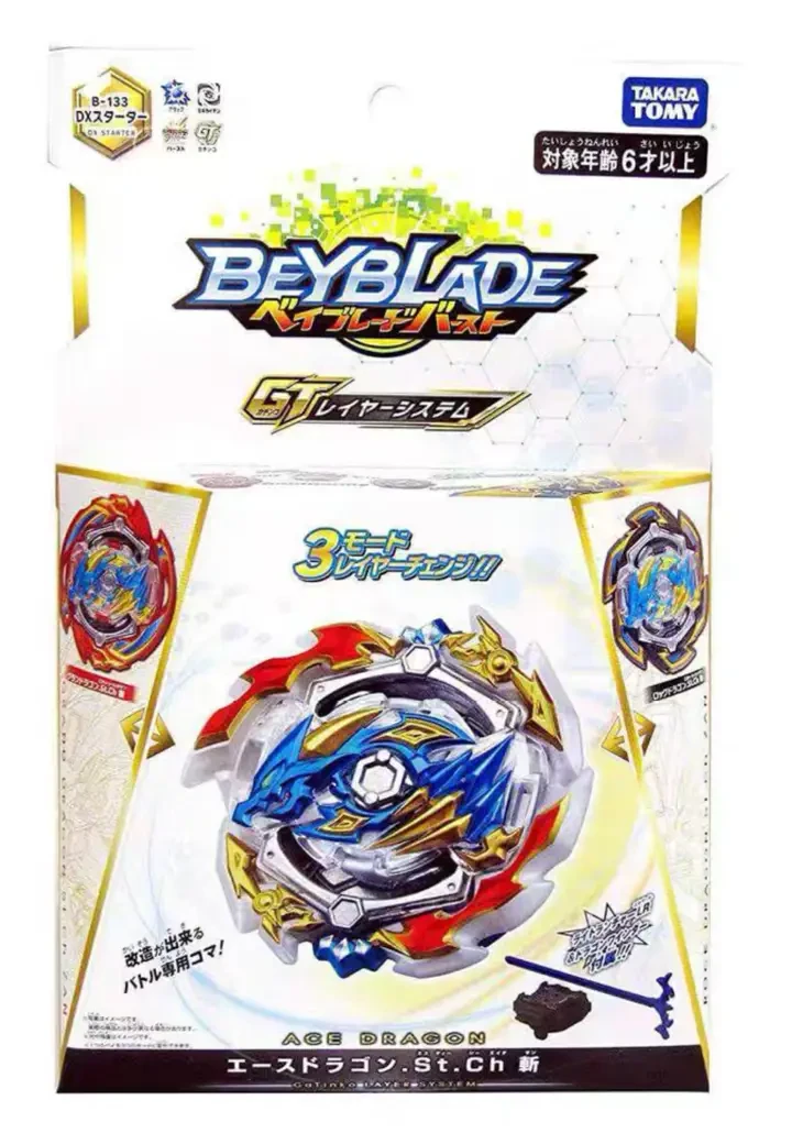 Бейблейд Ейс Драгон , B-133 DX Starter Ace Dragon.St.Ch., Такара Томи, Takara Tomy, фото 1