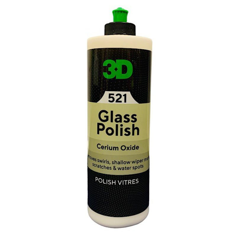 3D 521 Glass polish Полірувальна паста для скла 0,473 л