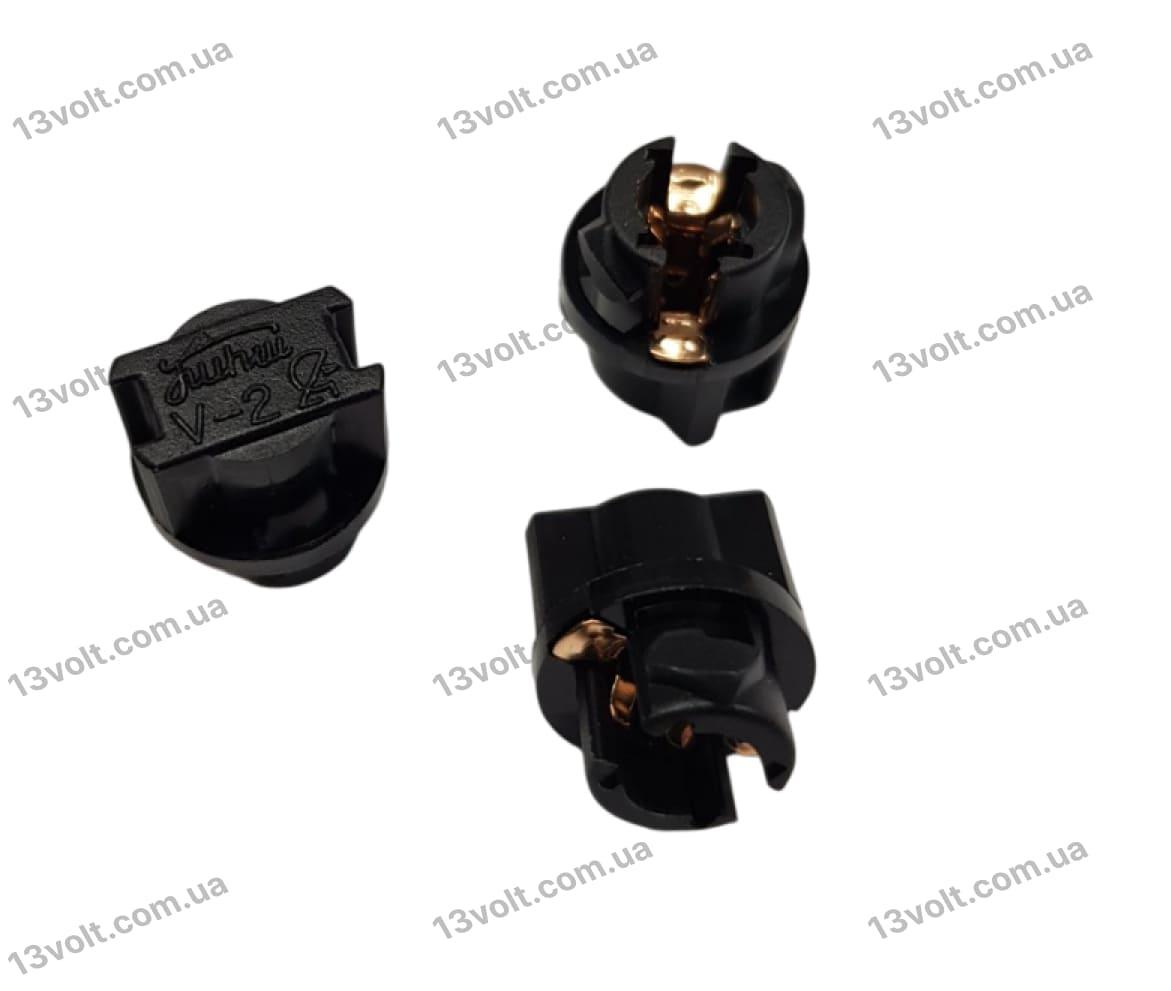 Патрон автолампи W1,2W W2x4,6d T5, Daewoo Lanos, Sens панель приладів 2616, фото 1