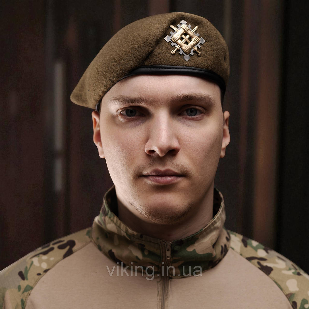 Берет Сили підтримки Збройних Сил України Степ, фото 1