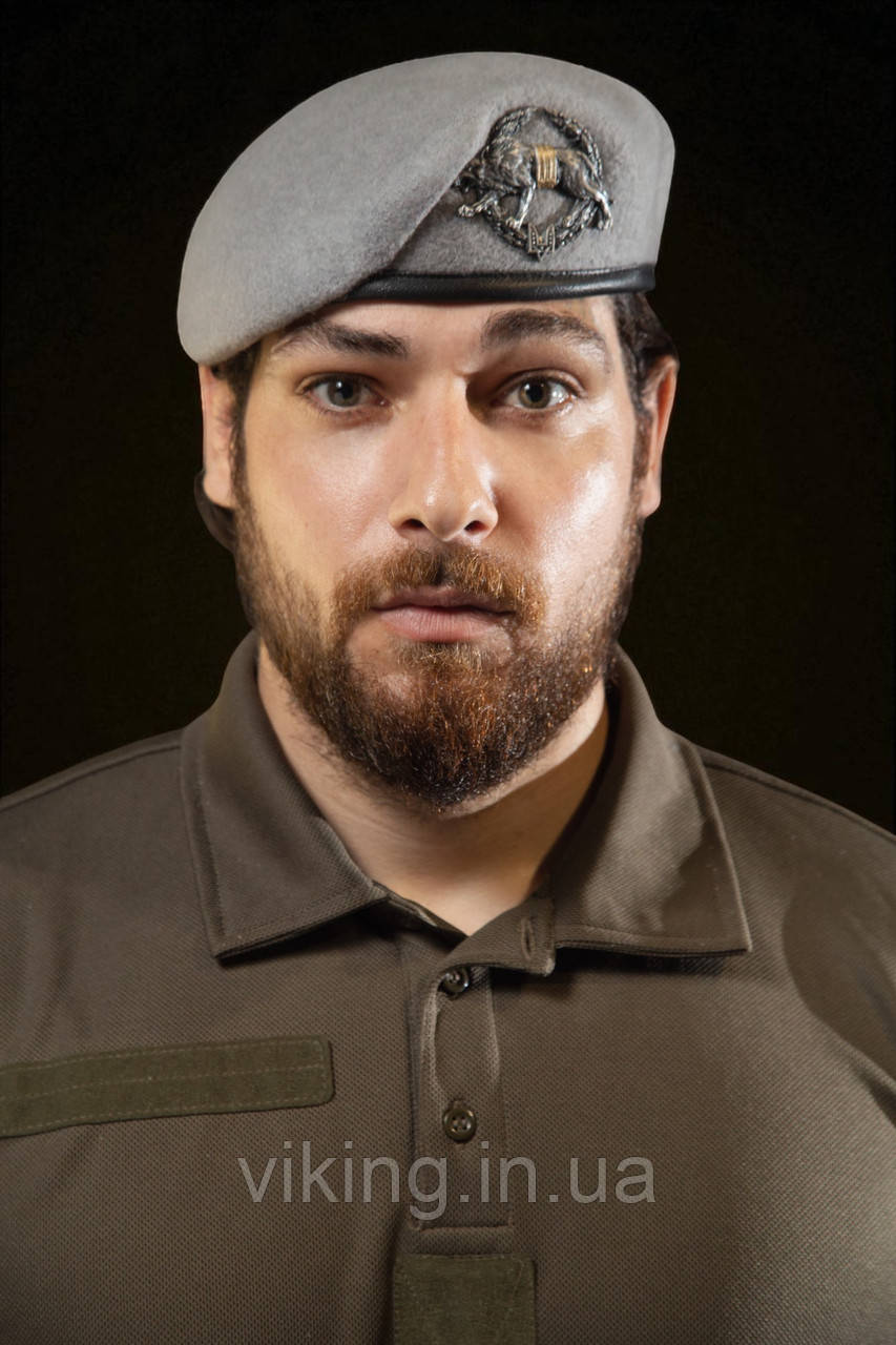 Берет Сили спеціальних операцій Збройних сил України (ССО) Світло-сірий, фото 1